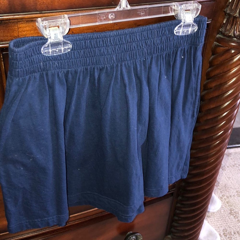 Navy blue skater skirt